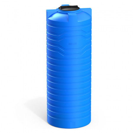 Узкая тонкая емкость N 800 литров цвет синий