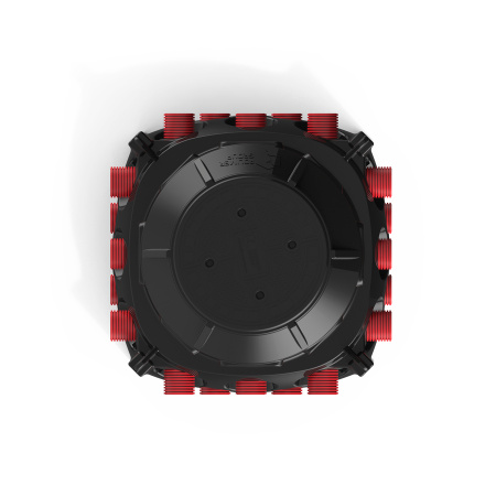 Колодец КН 1000 H1100 с крышкой D 560 мм фото вид сверху