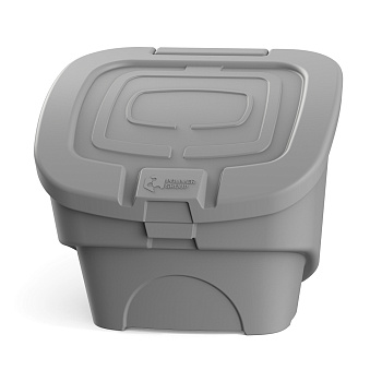 Серый ящик 90 литров